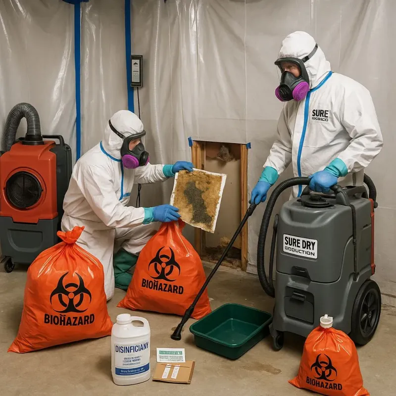 Contaminated Water Handling Protocols process in Manchester, OH