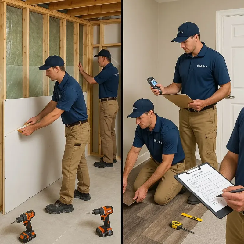 Repairs and Reconstruction process in Manchester, OH